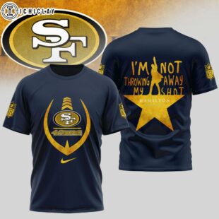 San Francisco 49ers NFL Hamilton 3D T-Shirt