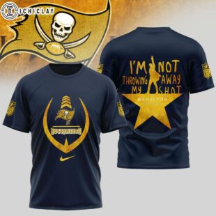 Tampa Bay Buccaneers NFL Hamilton 3D T-Shirt